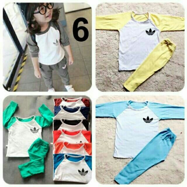 Combo 6 bộ dài tay cho bé