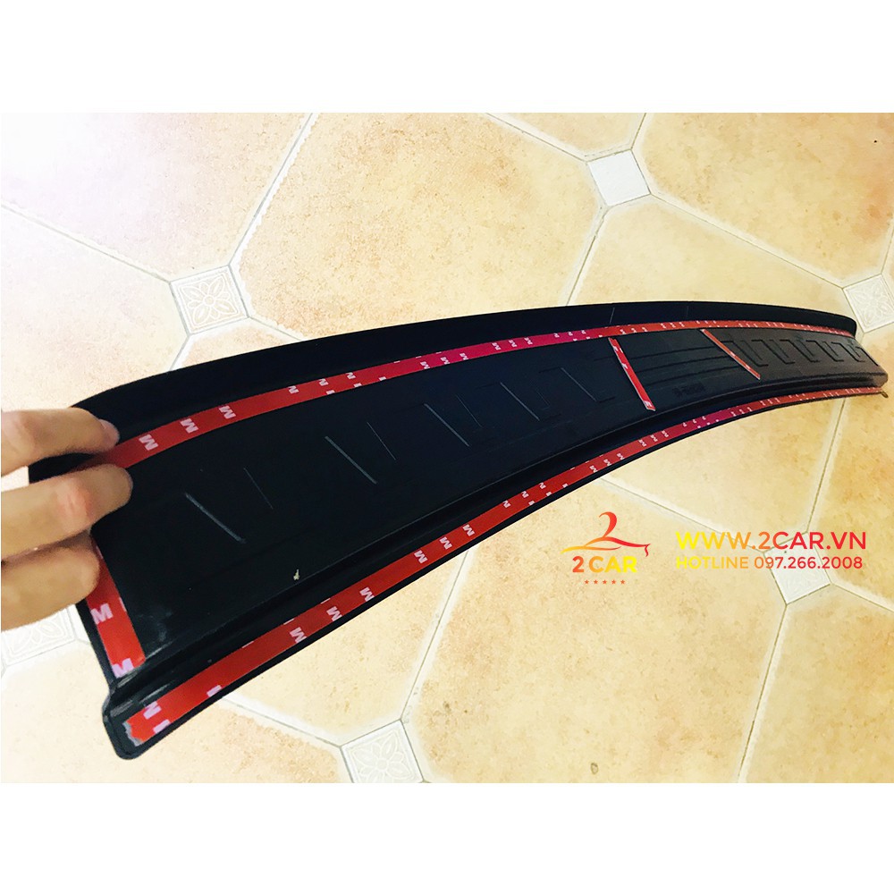 ốp chống trầy cốp ngoài xe Tucson 2019-2020, chất liệu nhựa 3D cao cấp