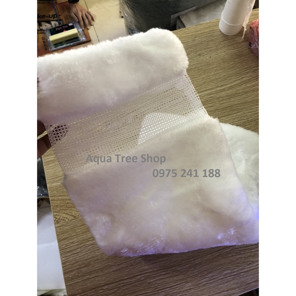 Túi lọc chống tràn 2 lớp bông dày dặn, mềm mịn, kích thước 47x20cm