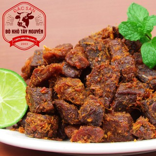 Thịt Bò Khô Tây Nguyên Thượng Hạng - Nguyên Chất 100% - Loại Bò Viên 200Gr
