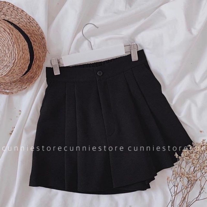 Quần Shorts 2 túi nút bấm B-C lưng cao ( HÌNH THẬT 100%)