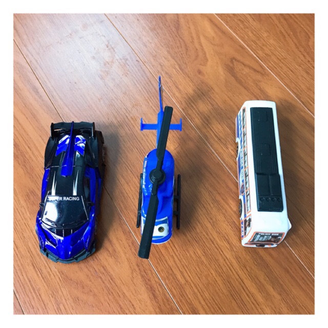 Set 03 xe Police, nhựa cứng an toàn và bền, chất lượng, giá rẻ