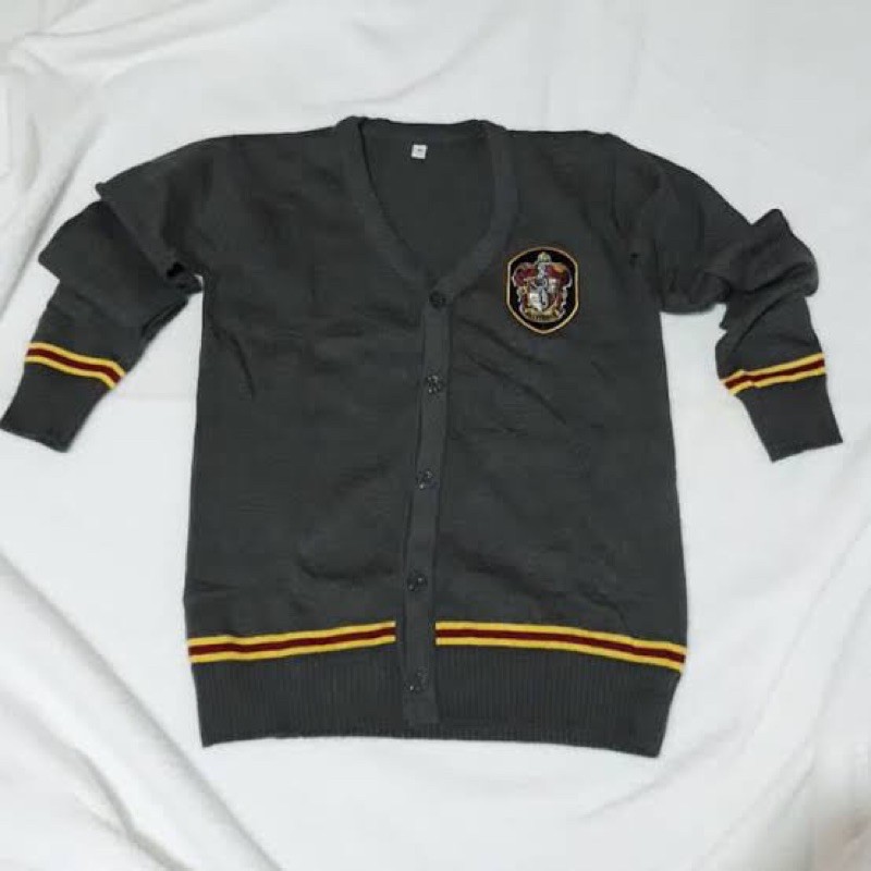 Áo Khoác Cardigan Dệt Kim Phong Cách Harry Potter