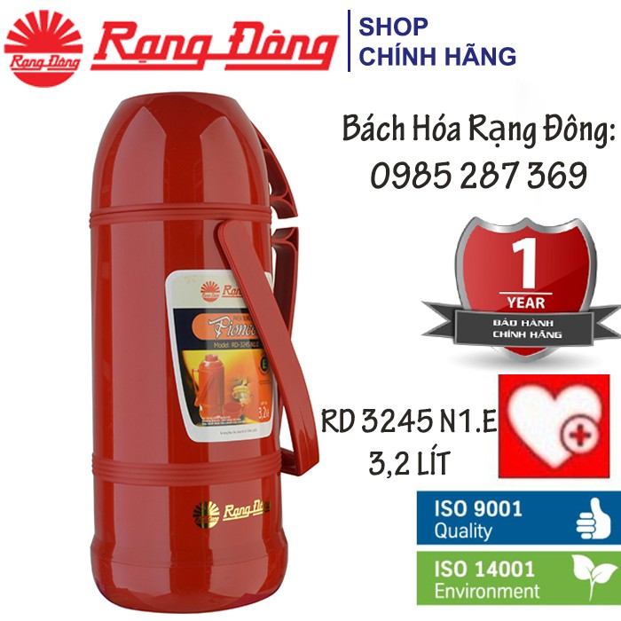 Phích đựng nước nóng Rạng Đông 3.2lít (RD 3245 N1.E)