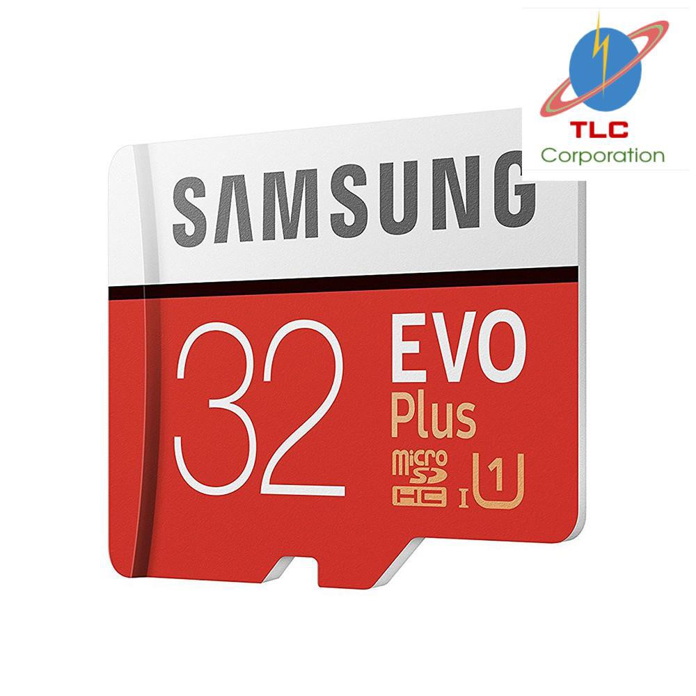 Thẻ nhớ micro SDHC Samsung Evo Plus 32GB upto 95MB/s U1 kèm Adapter - Hãng phân phối chính thức