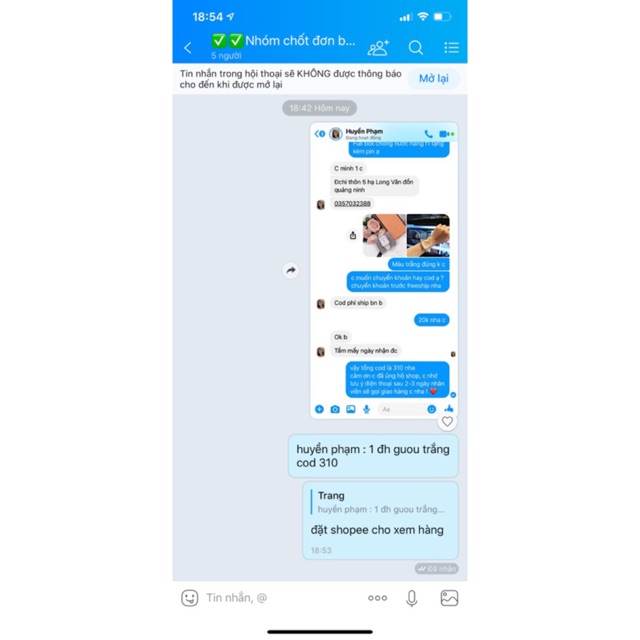 1 đh guou cho xem hàng tr