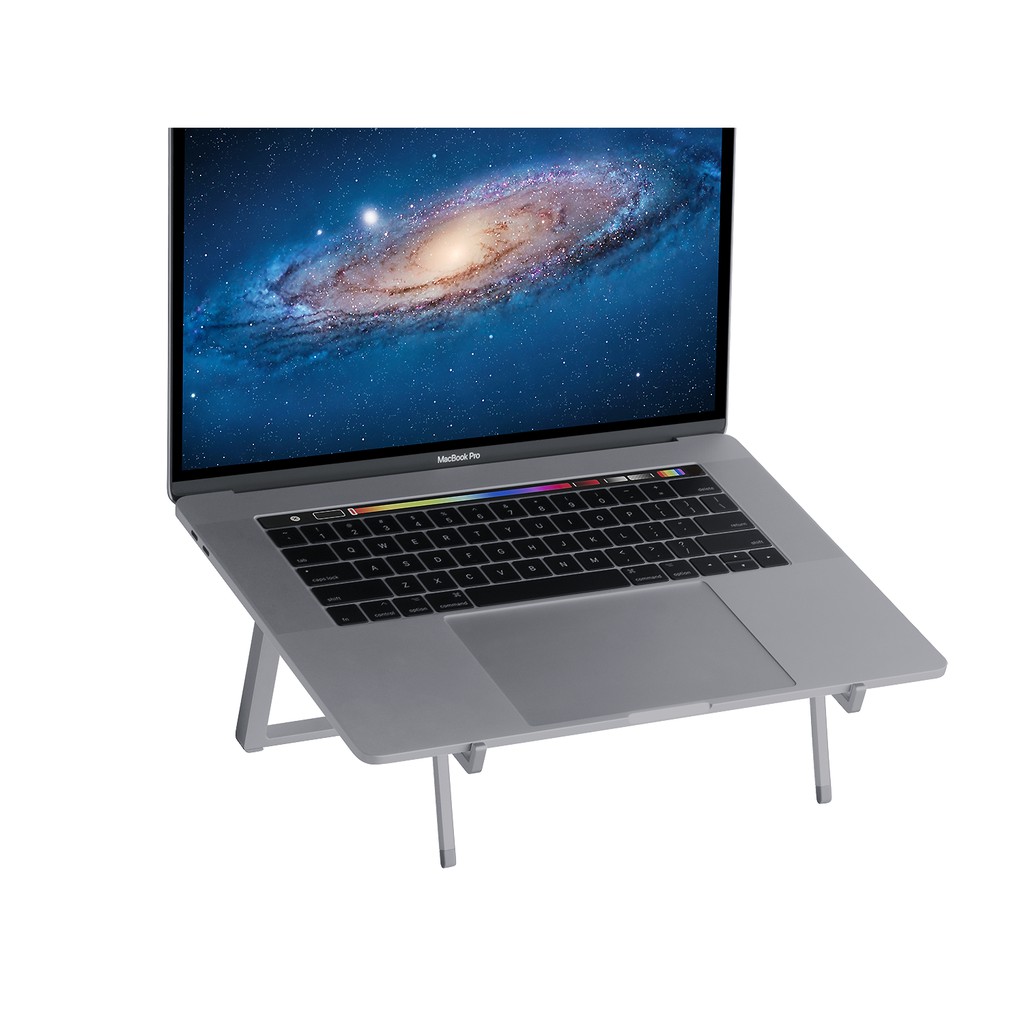 GIÁ ĐỠ TẢN NHIỆT RAIN DESIGN (USA) MBAR PRO+ FOLDABLE LAPTOP GRAY - RD-10085 - HÀNG CHÍNH HÃNG