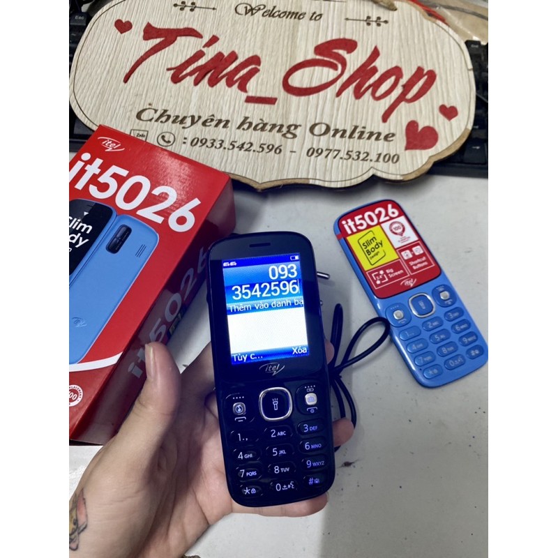 Điện thoại itel it5026 loa to phím to pin trâu có hỗ trợ giọng nói 2 sim bảo hành chính hãng 12 tháng | BigBuy360 - bigbuy360.vn