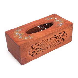 Hộp đựng giấy ăn gỗ cao cấp