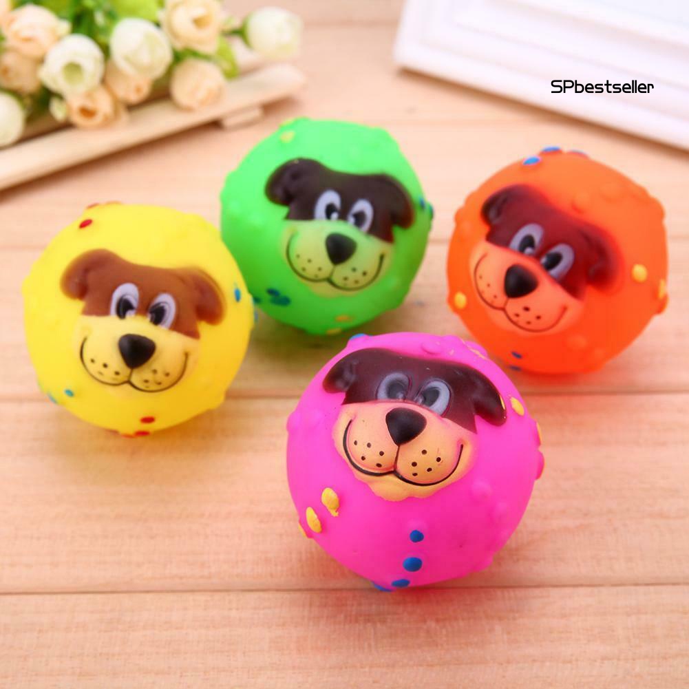 Đồ Chơi Bóng Ném Mềm Phát Ra Tiếng Kêu Cho Thú Cưng