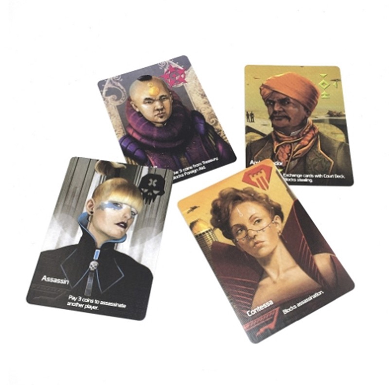 Trò Chơi Thẻ Bài Boardgame Coup - Cuộc Chiến Quyền Lực