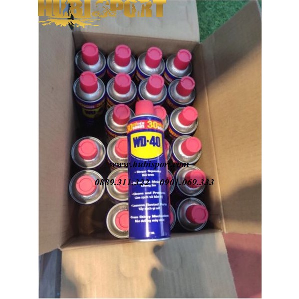 Bình Xịt Chống Rỉ Xét, Bôi Trơn Bảo Dưỡng WD - 40