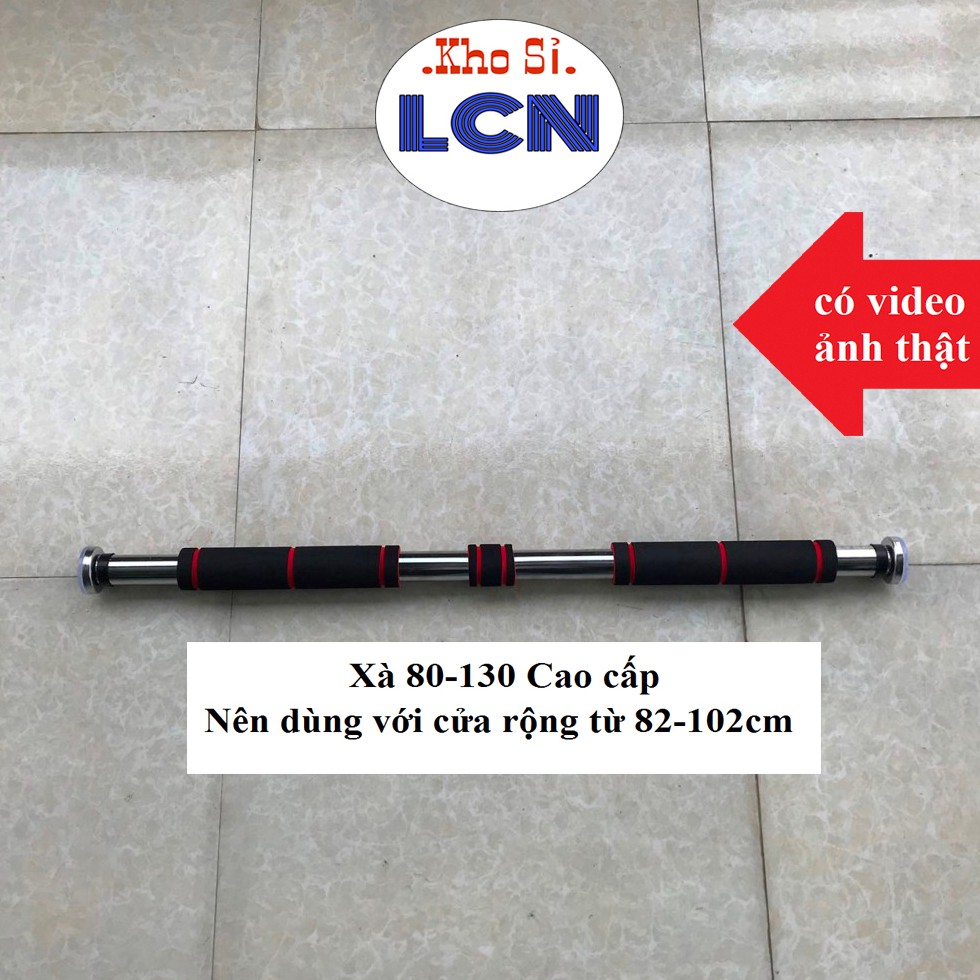 Xà Đơn Tại Nhà LCN [VIDEO] FREESHIP Xà Đơn Gắn Cửa Không cần bắt vít. Tùy chỉnh kích thước[SG]