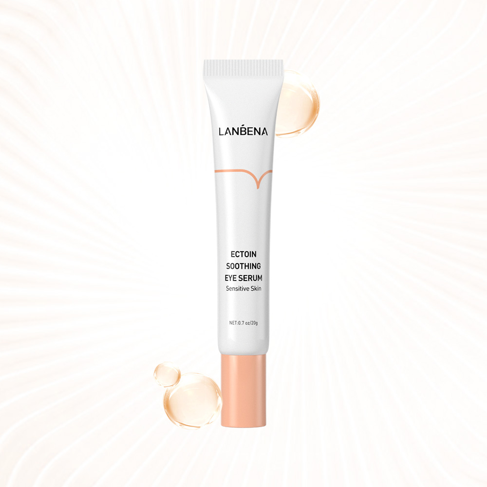Set 2 Serum Dưỡng Mắt Lanbena Chứa Vitamin C Vàng 24K Ectoin Peptide Xóa Nếp Nhăn Quầng Thâm Mắt 20g