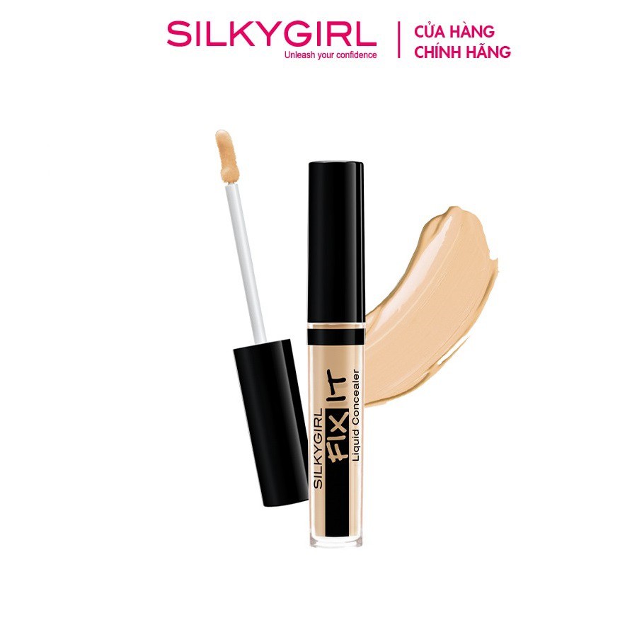 Kem Che Khuyết Điểm Dạng Lỏng Silkygirl Fix It Concealer Liqiud 2ml