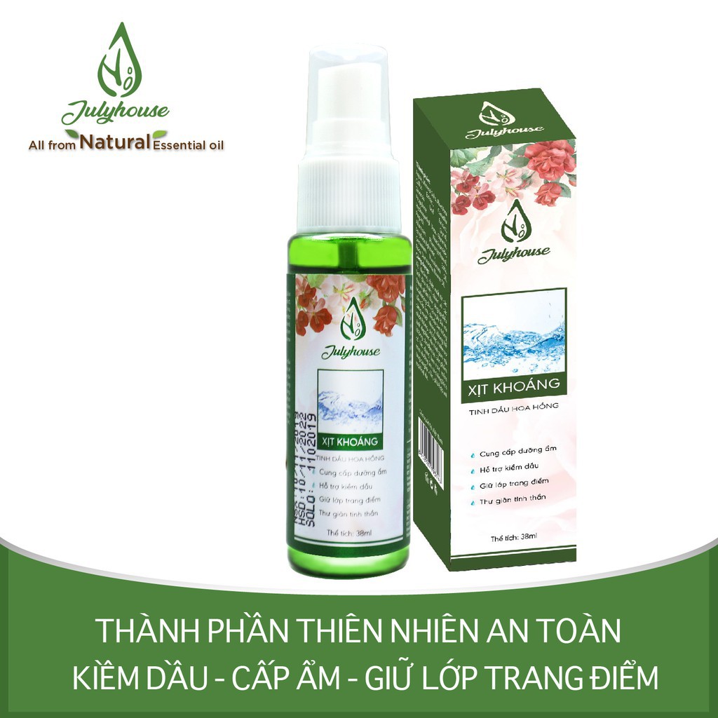 Xịt khoáng Julyhouse 38ml
