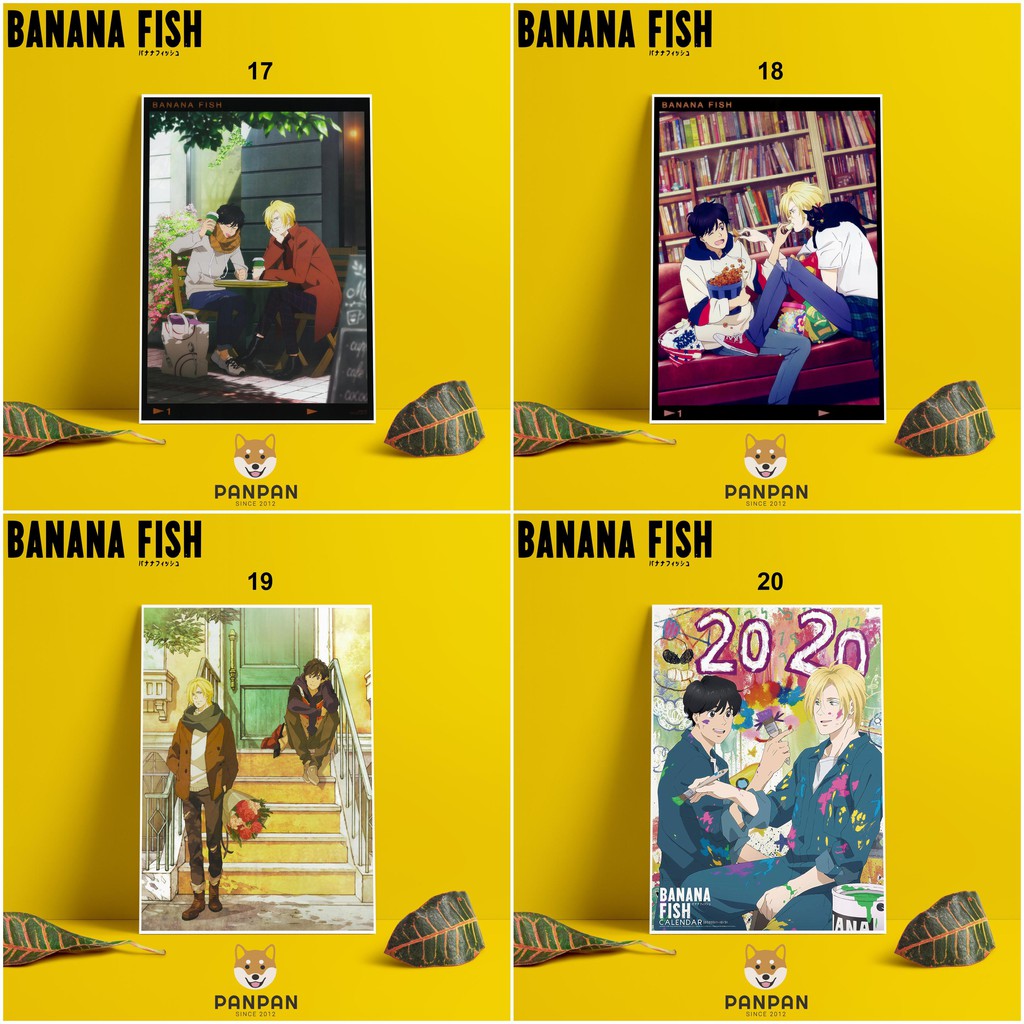 Postcard Cao Cấp - Poster Banana Fish (1)