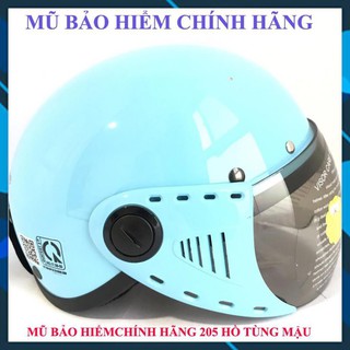 Mũ bảo hiểm nửa đầu grs a08k size nhỏ màu xanh nước