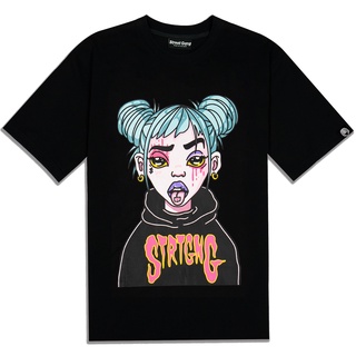 Áo thun Badgirl - Đen - Street Gang