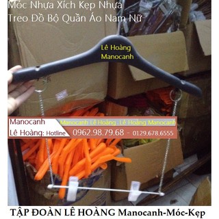 Móc Kẹp Xích Treo Đồ Bộ 20 Chiếc GIÁ SỈ