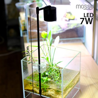 Đèn LED trồng cây Thanh thẳng kẹp thành bể 7W - ánh sáng trắng