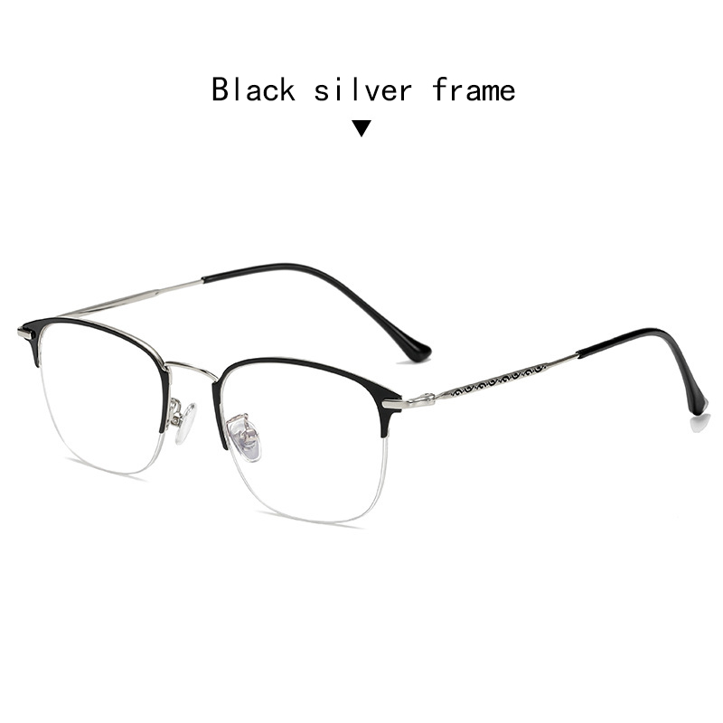 Color-changing glasses men and women anti-blue light anti-radiation fashion glasses