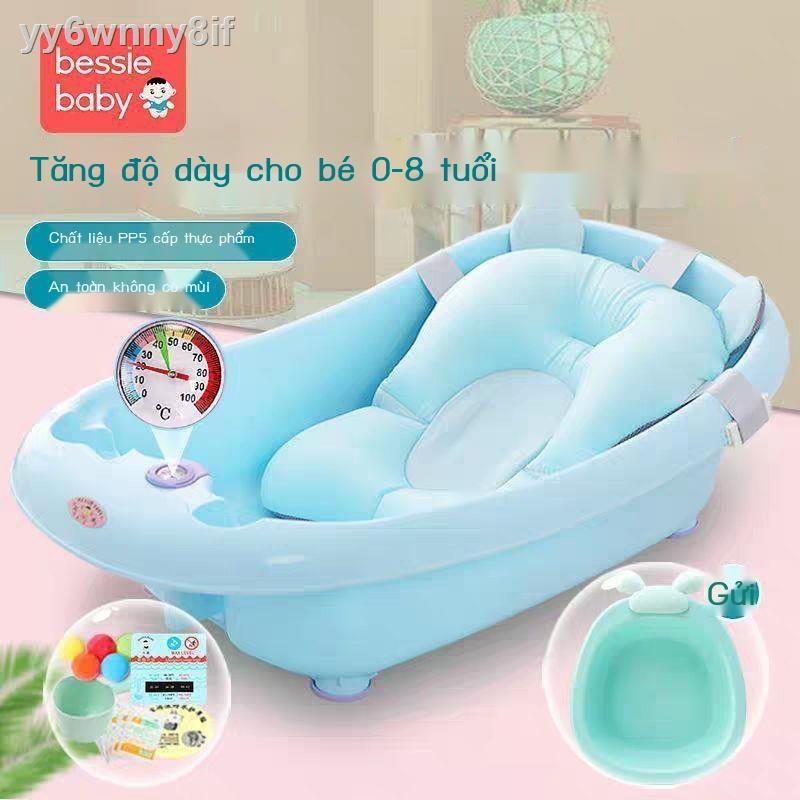 nhiệt độ bồn tắm trẻ em ngồi và nằm xuống đồ dùng sơ sinh