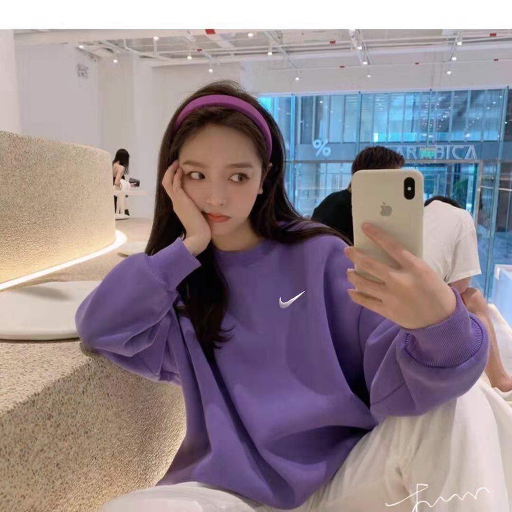 Áo sweater nỉ da cá  ảnh thật ở đầu