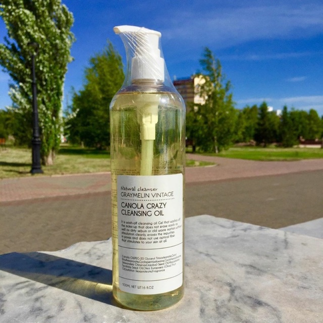 Dầu tẩy trang hoa cải GRAYMELIN CANOLA CRAZY CLEANSING OIL
