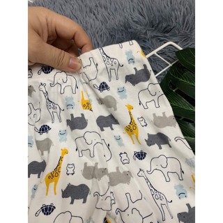 Set 5 quần legging cho bé mặc hè 2021