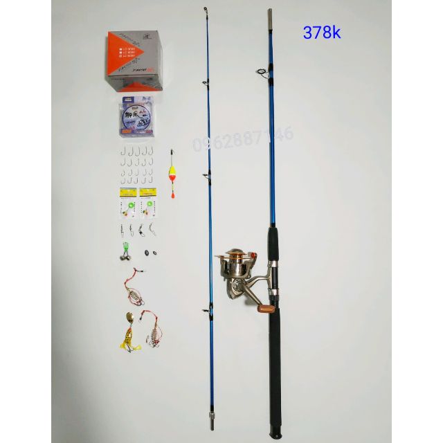 [COMBO] bộ cần câu cá shimano siêu khỏe tải cá 15kg kèm phụ kiện