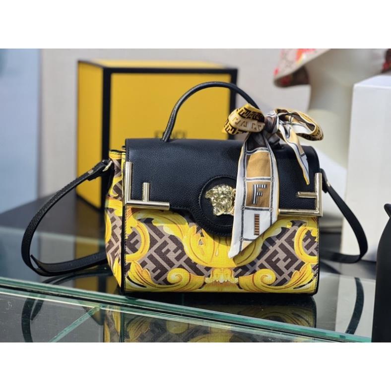 Túi quai xách versace fendi kèm dây đeo chéo 2 loại bản super fullbox