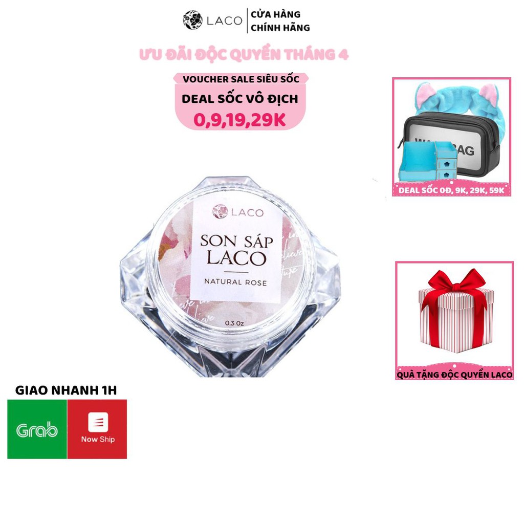 Son Sáp Dưỡng Mềm Môi Laco (phiên bản hộp thiếc)