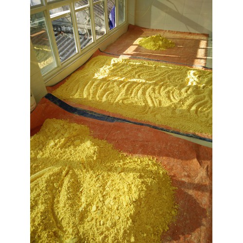 Tinh bột nghệ nguyên chất nhà làm, đăk lăk, 500gam, An toàn vệ sinh thực phẩm