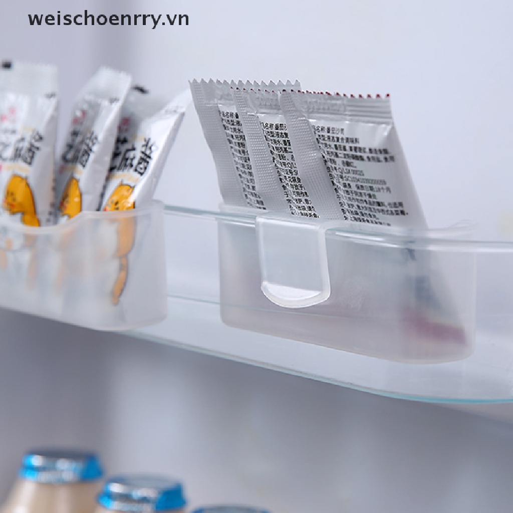 Bộ 2 Khay Đựng Đồ Dùng Gắn Tủ Lạnh Tùy Chỉnh Tiện Dụng