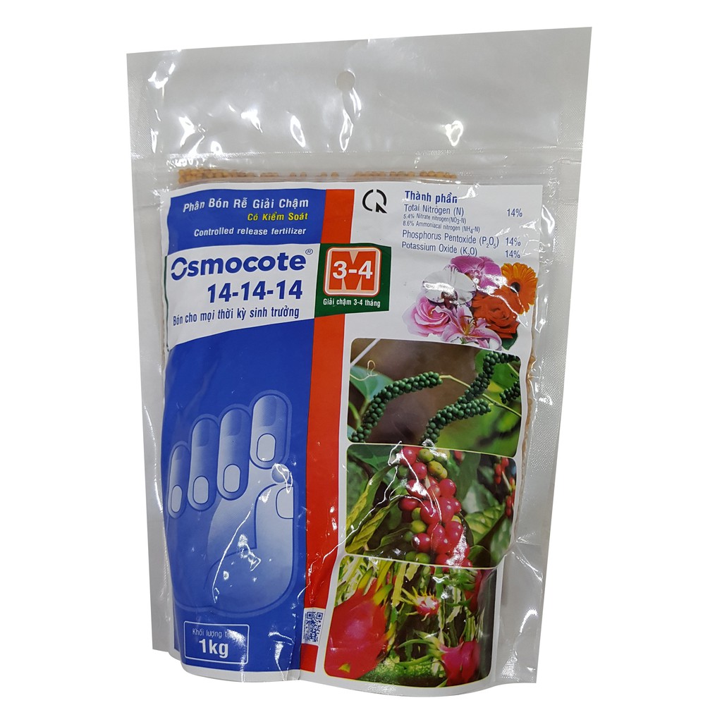 Phân tan chậm NPK 14-14-14 50G Hà Lan