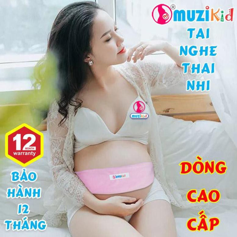 Tai nghe bà bầu - tai nghe thai nhi Muzikid hàng chính hãng cao cấp an toàn cho mẹ và bé