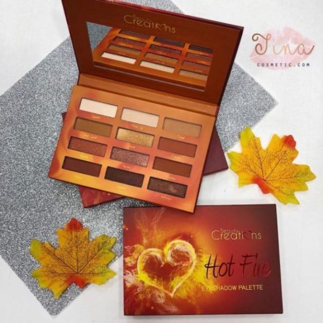 Bảng phấn mắt Beauty Creations Hot Fire