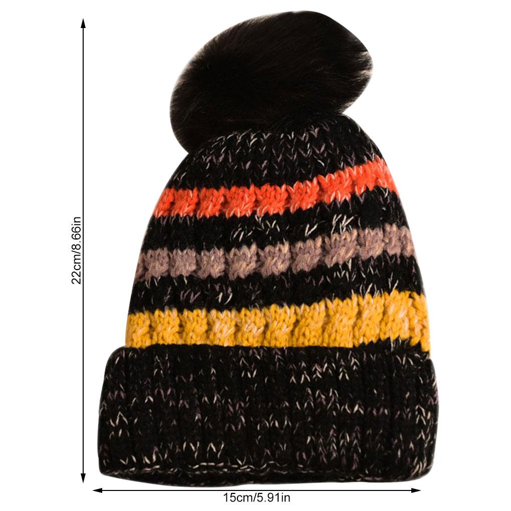Mũ Len Beanie Giữ Ấm Cho Nữ