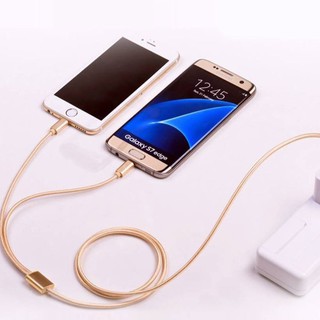 Cáp Sạc Hoco X2 - 2 đầu - Micro và Lightning