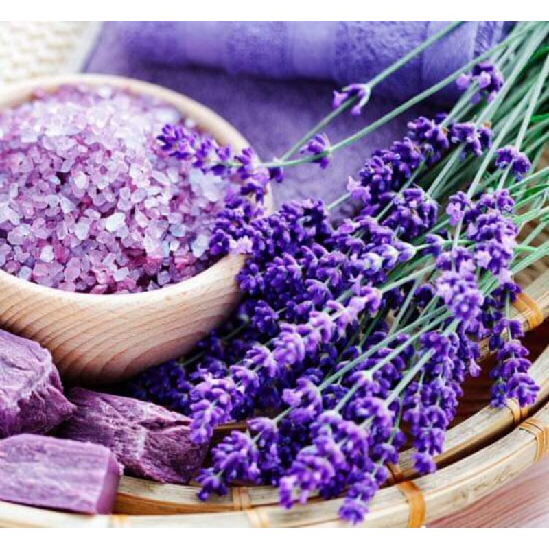 MUỐI BIÊN LAVENDER HANDMADE TẨY TẾ BÀO CHẾT THIÊN NHIÊN NHÀ BỘT