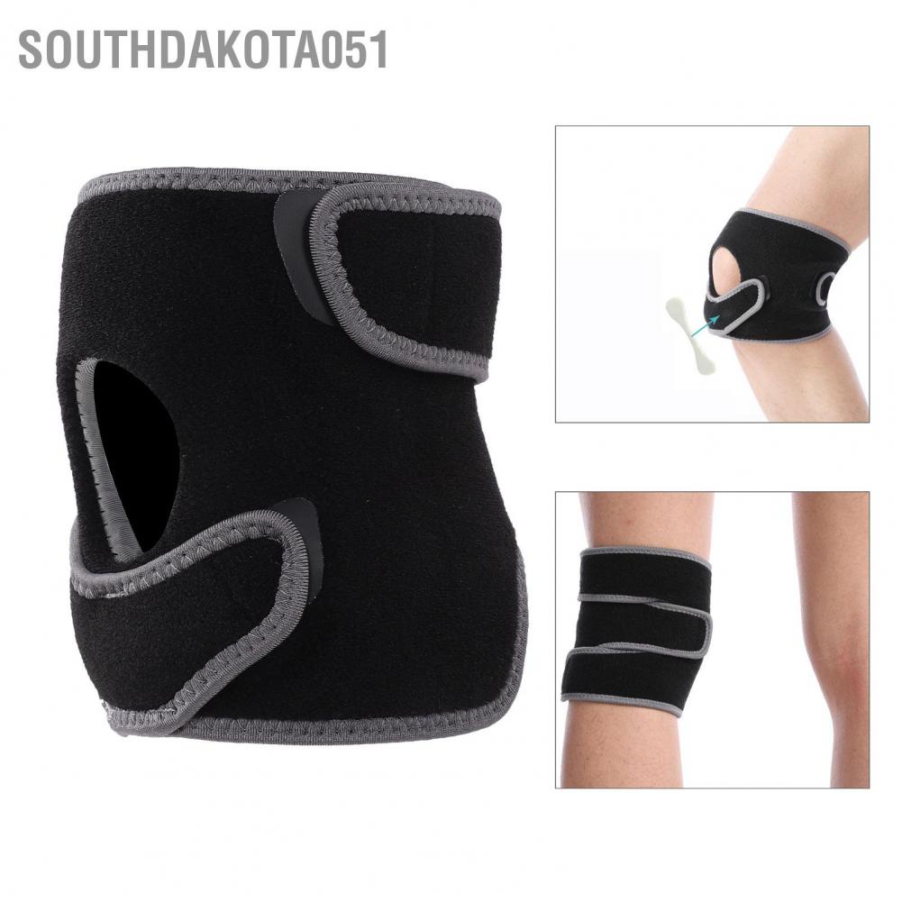 Hàng HOT Băng bảo vệ đầu gối chống trượt khi chơi thể thao Dây đeo hỗ trợ ổn định dây chằng Thể thao có thể điều chỉnh xương bánh chè đầu gối【Southdakota051】