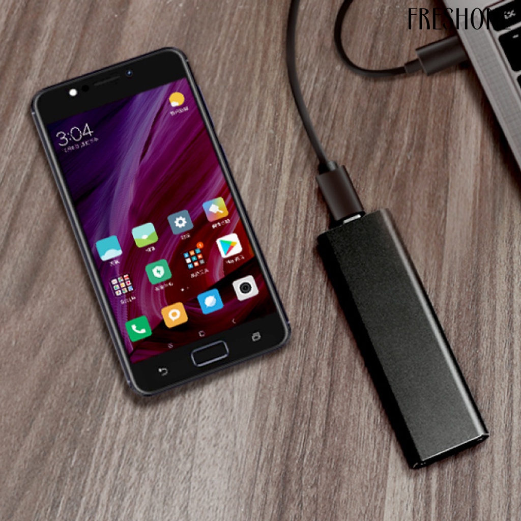 Hộp Ổ Cứng M2 SSD NVME PCIe M.2 Sang USB 3.1 Tốc Độ Cao Cho Máy Tính / TV Điện Thoại