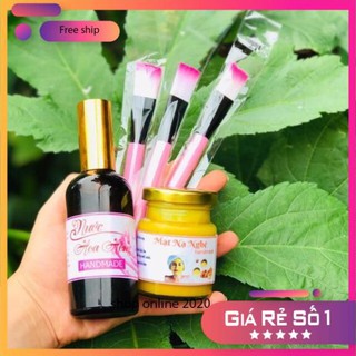 Combo 2 mặt nạ + nứoc hoa hồng hghg20