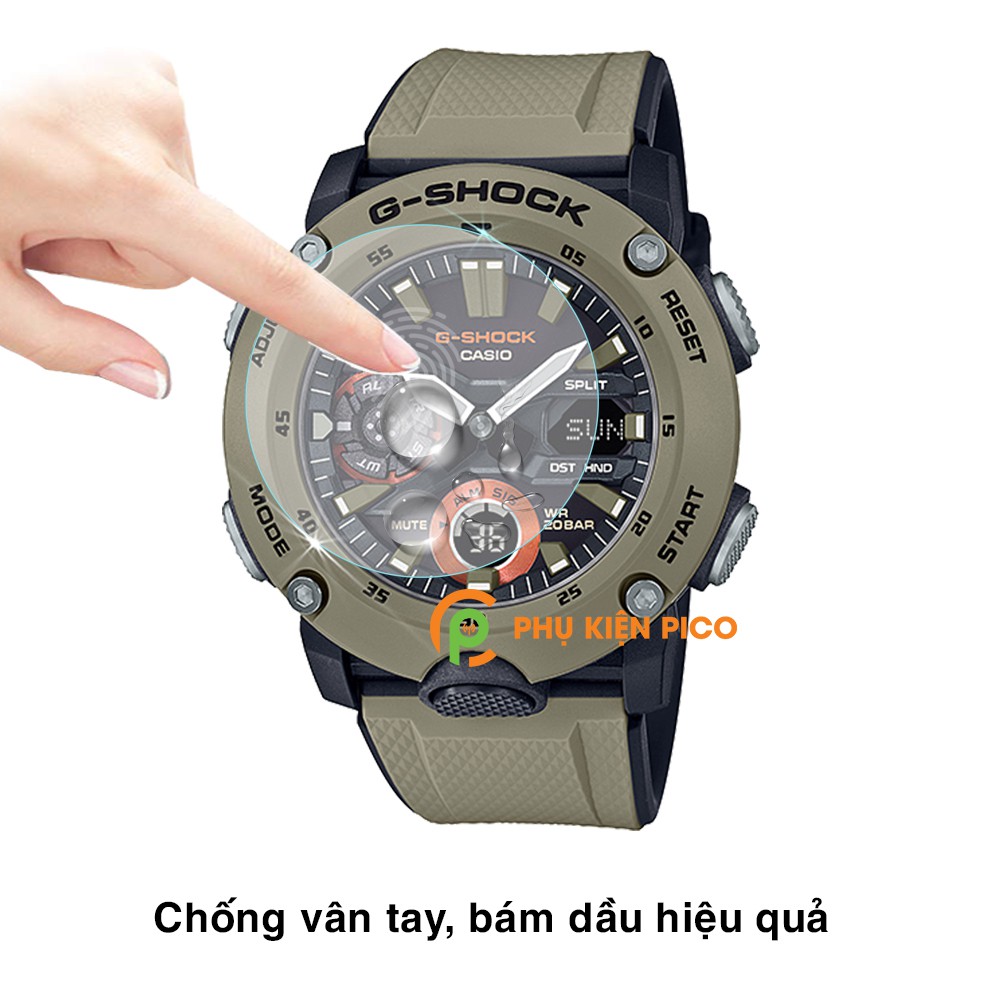 Cường lực đồng hồ Casio G-Shock Ga-2000 1A2PR / 1A9PR / 2APR / 3APR / 5APR độ cứng 7H chống trầy xước–Dán màn hình Casio