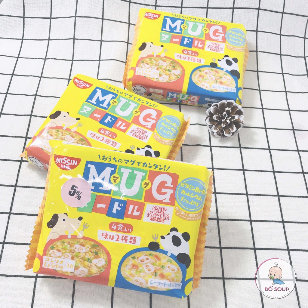 Mỳ Mug Nissin Cho Bé Nhật Bản