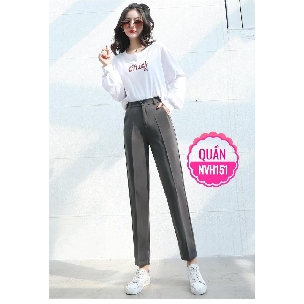 QUẦN TÂY DÁNG BAGGY NVH151 ⚡HÀNG ĐẸP⚡ QUẦN CÔNG SỞ - QUẦN BAGGY ⚡ QUẦN TÂY PHOM CHUẨN ⚡ QUẦN TÂY CÔNG SỞ | BigBuy360 - bigbuy360.vn