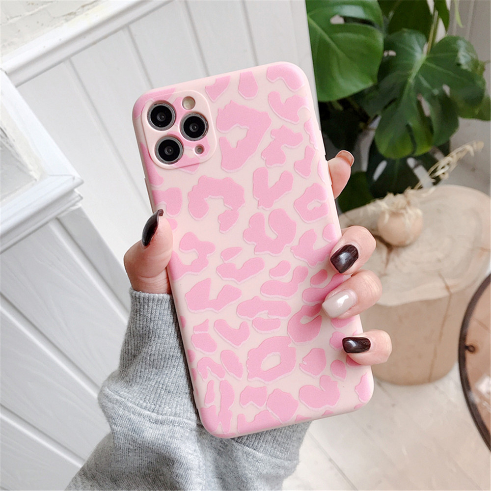 Trong kho!Ốp Lưng Điện Thoại IPhone6 7Plus 8Plus XS 11 Pro Max 12 Họa Tiết Da Báo | BigBuy360 - bigbuy360.vn