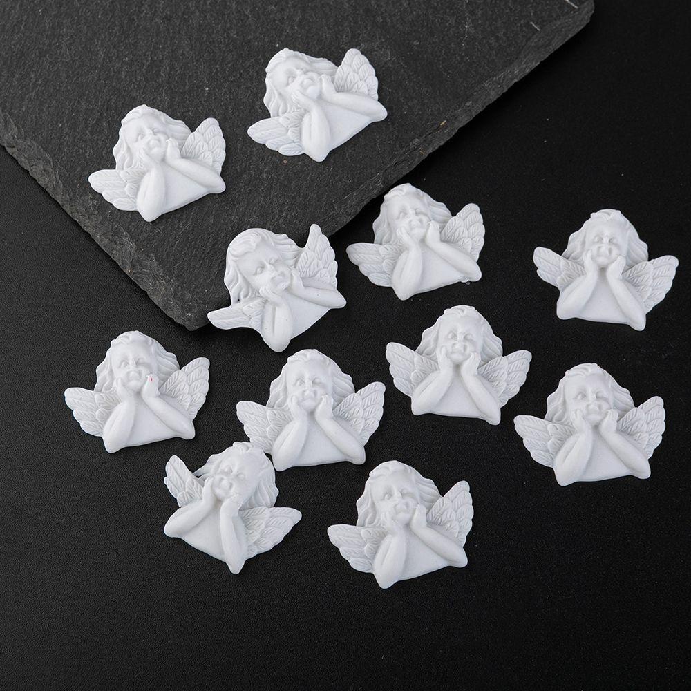 Set 1 10 Mặt Dây Chuyền Resin DIY Phong Cách Baroque