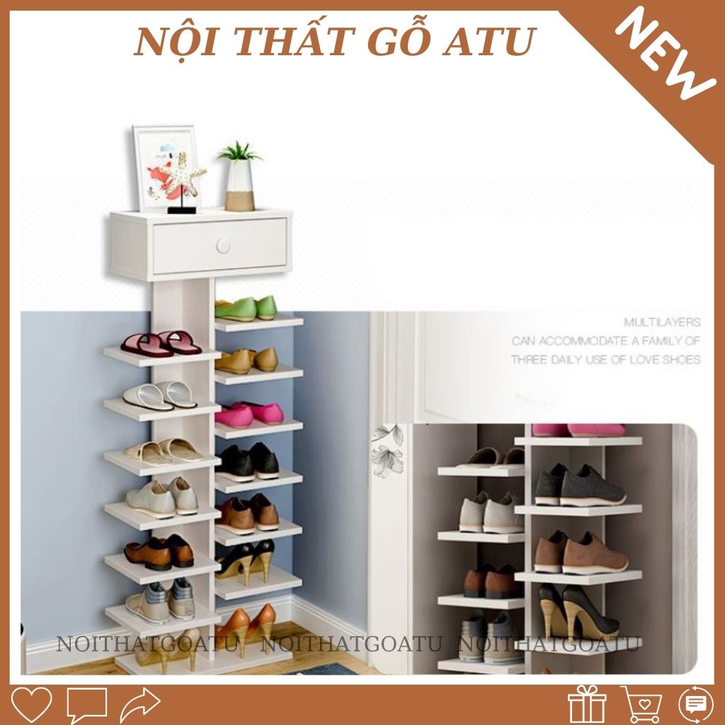 Kệ để giày kiểu dáng hình cây tiện lợi cho cả gia đình